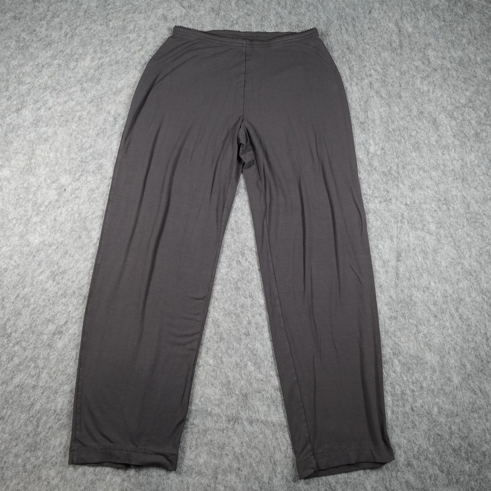 J Jill Pant Women Extra Small Charcoal Gray‎ Stretch Elastic Waist Loungewear